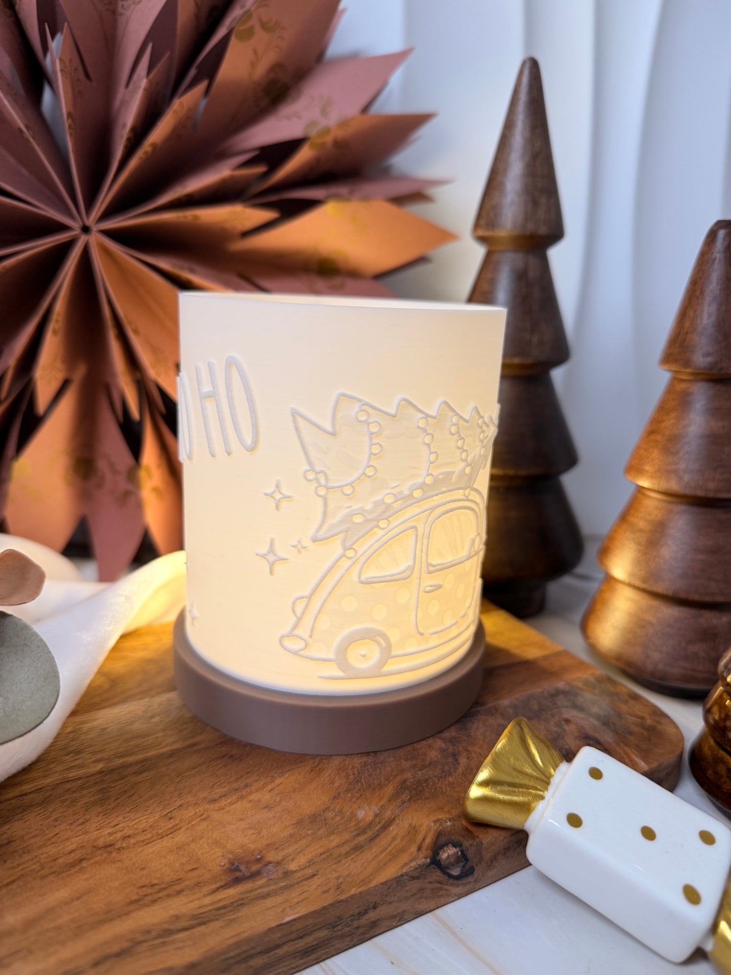 3D-Druckdatei - Windlicht - Geschenke-Auto