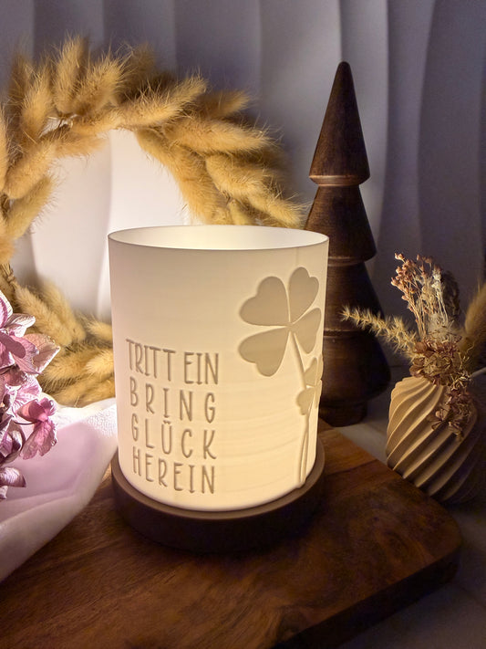 3D-Druckdatei - Windlicht - Glück