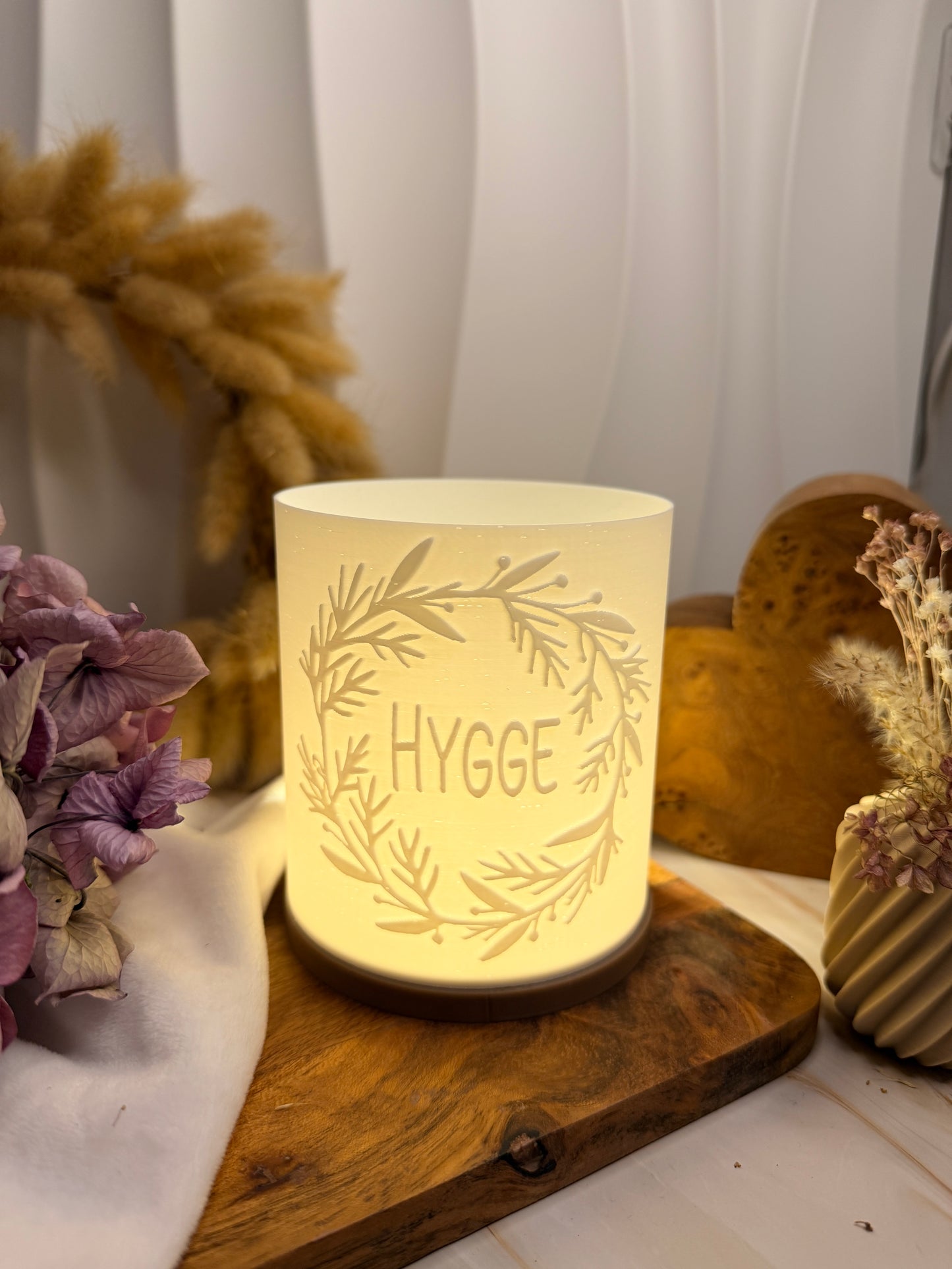 3D-Druckdatei - Windlicht - Hygge