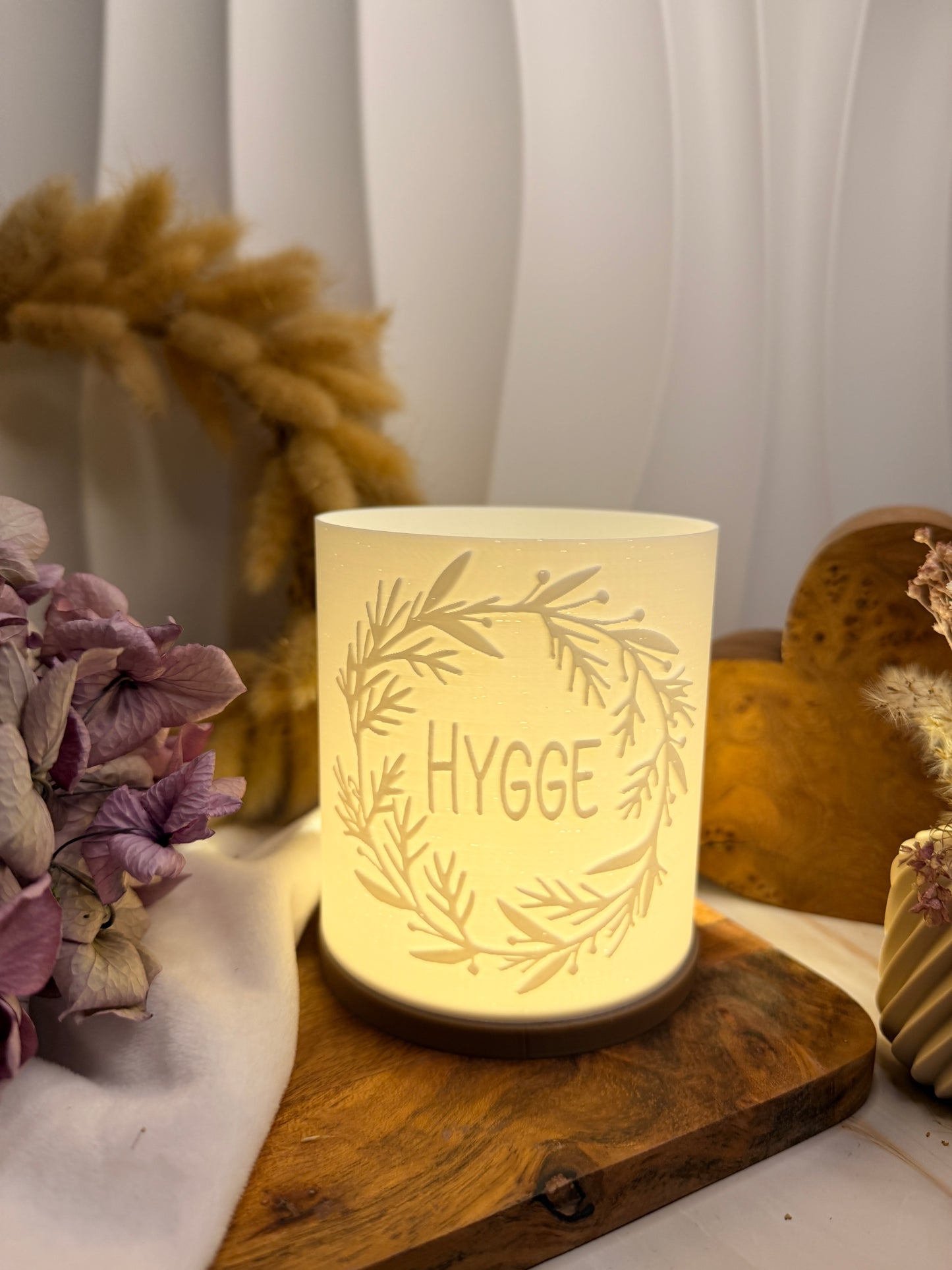 3D-Druckdatei - Windlicht - Hygge