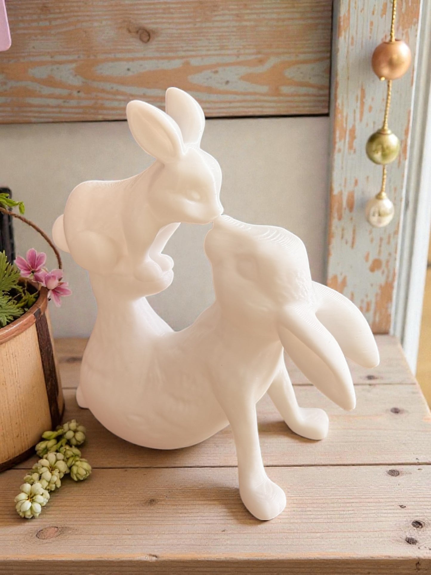 3D-Druckdatei - FIGUR - Hasen Liebe