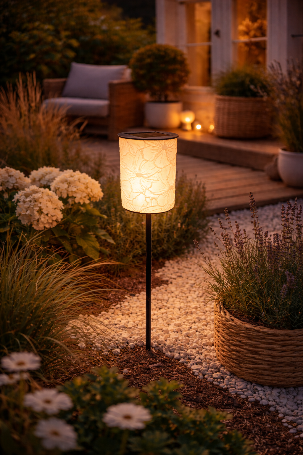 3D-Druckdatei - Windlicht - Flower - STL + 3MF - Deko  Solarlampe - Garten - LED-Licht