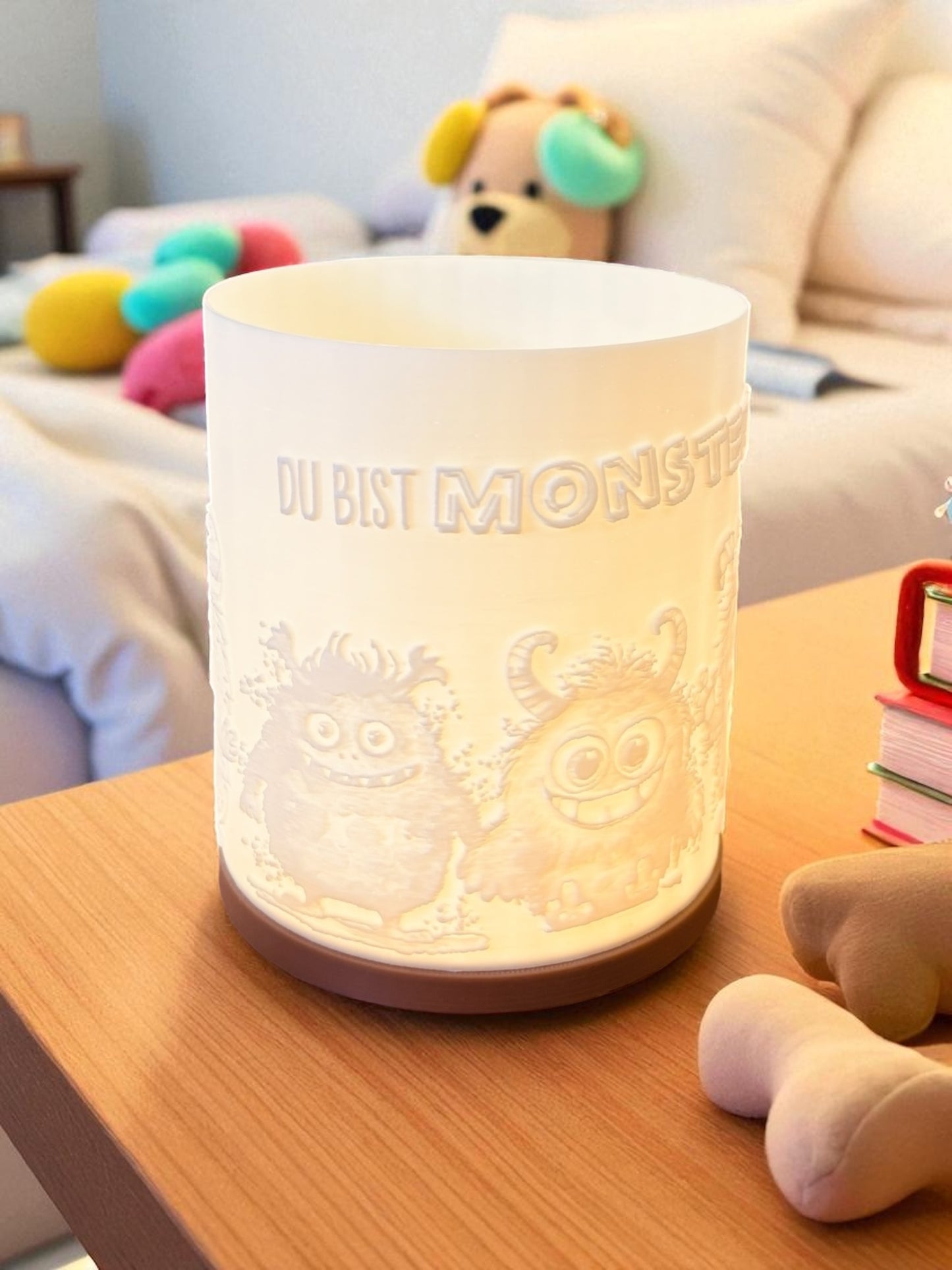 3D-Druckdatei - Nachtlicht - Monstermäßig