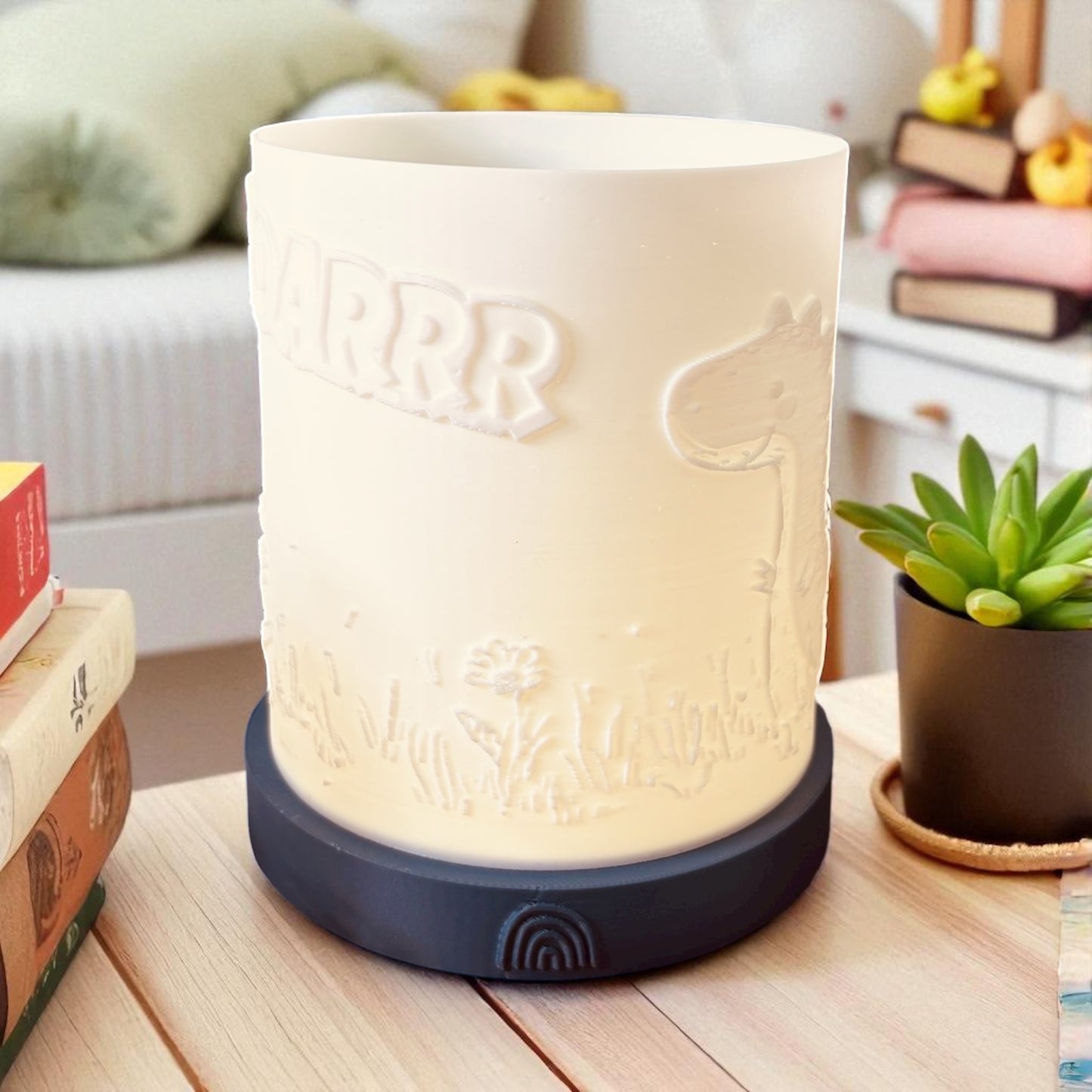 3D-Druckdatei - Nachtlicht - Dino ROARRR