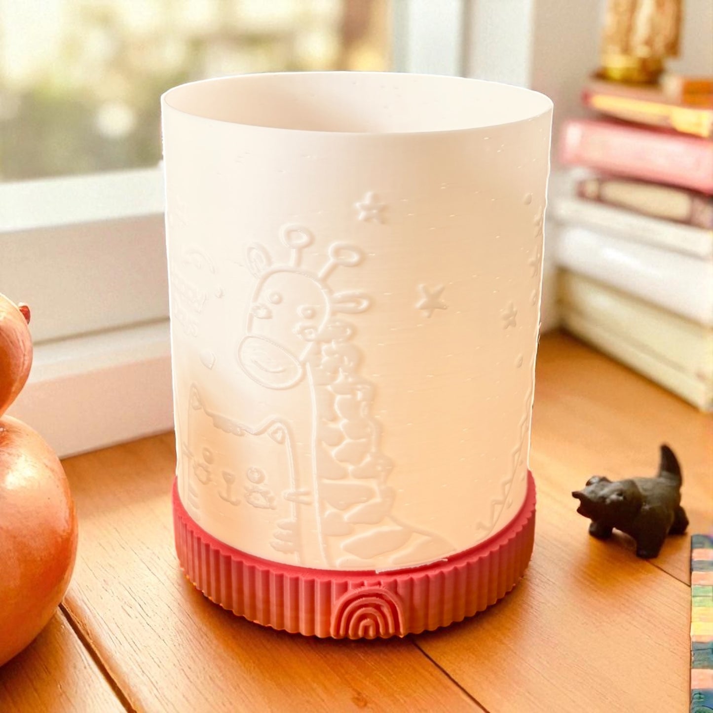 3D-Druckdatei - Nachtlicht - Tierlandschaft