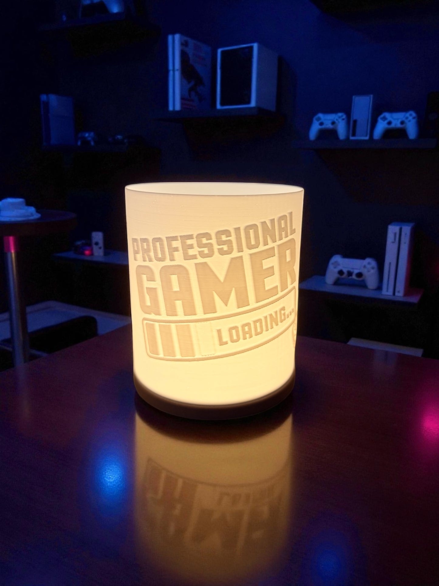 3D-Druckdatei - Coole - Gaming - Zimmer - Beleuchtung