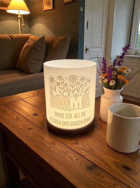 3D-Druckdatei - Windlicht - Mama