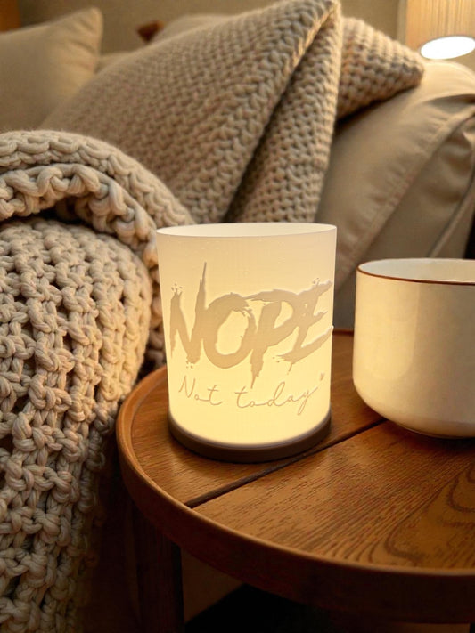 3D-Druckdatei - Windlicht - Nope not today