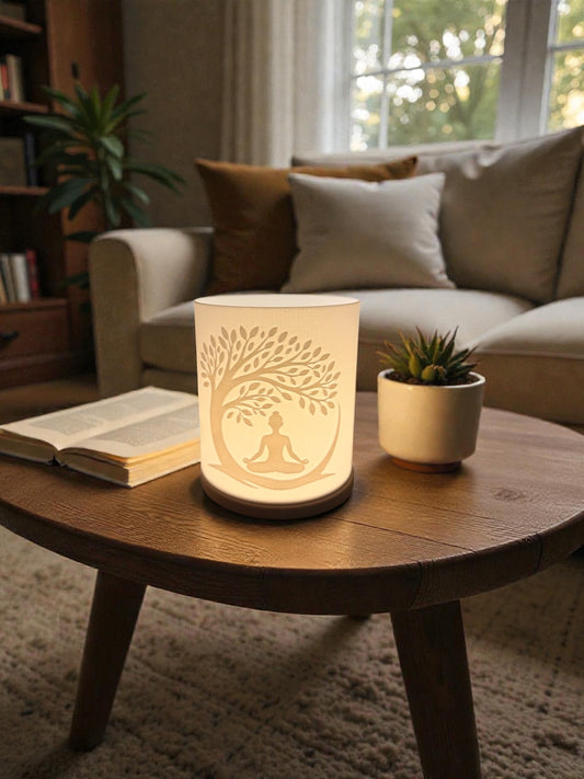 3D-Druckdatei - Windlicht - Yoga Baum