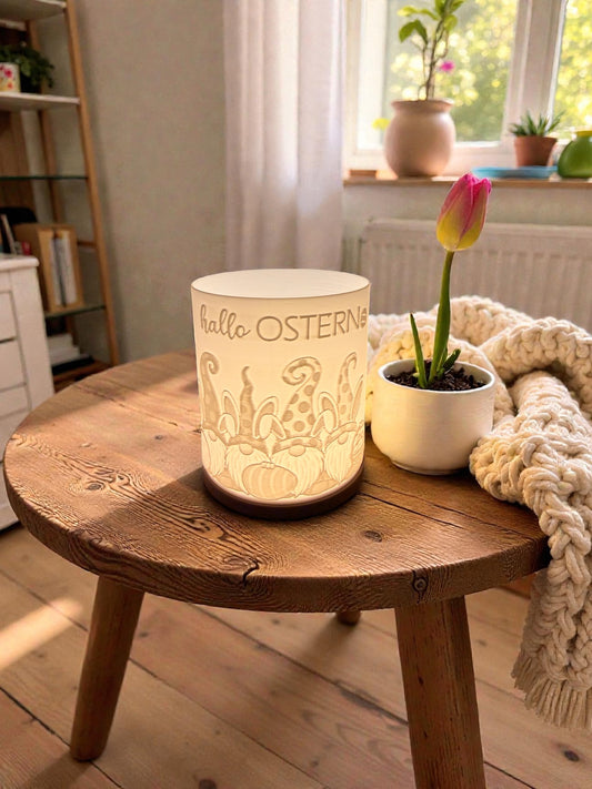 3D-Druckdatei - Windlicht - Oster Wichtel