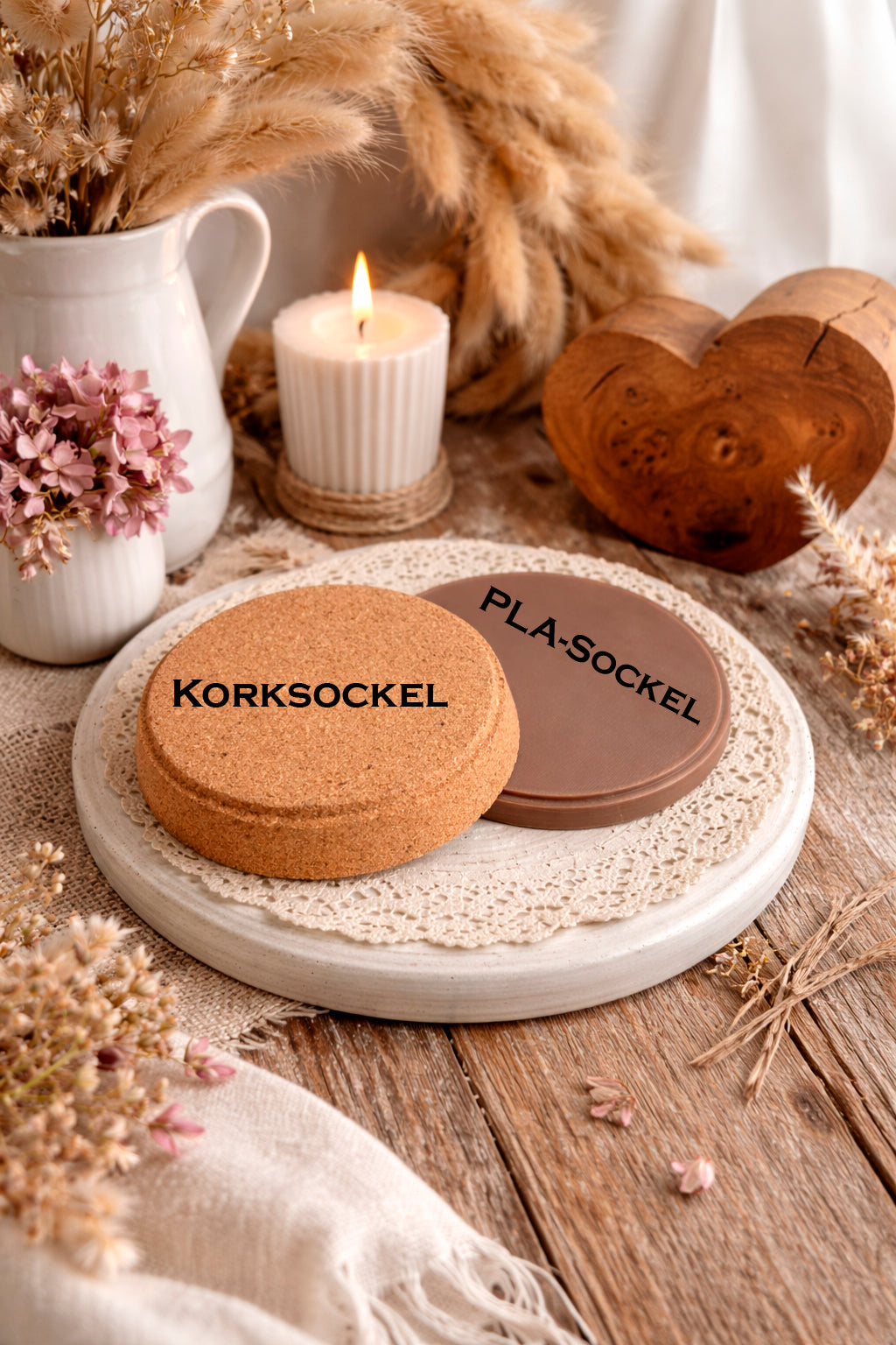 Windlicht - 3D Schmetterlinge