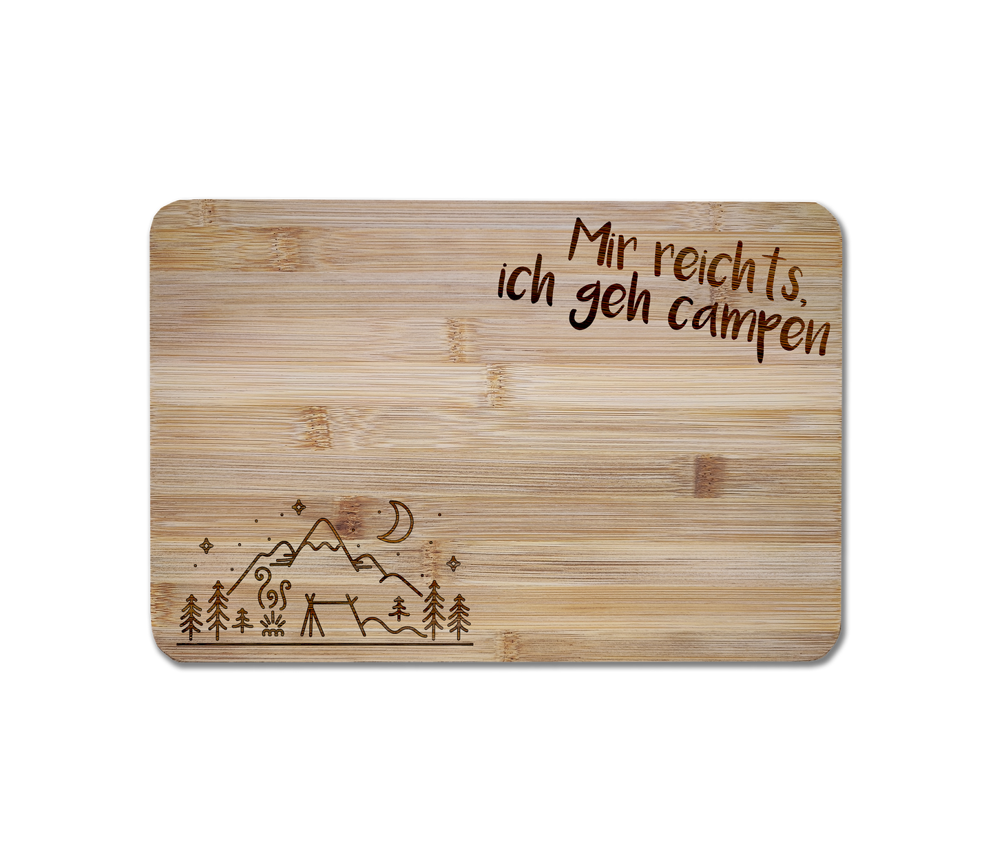 "mir reichts..." Dein personalisiertes Frühstücksbrett