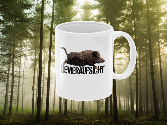 "Revieraufsicht" Tasse in Keramik