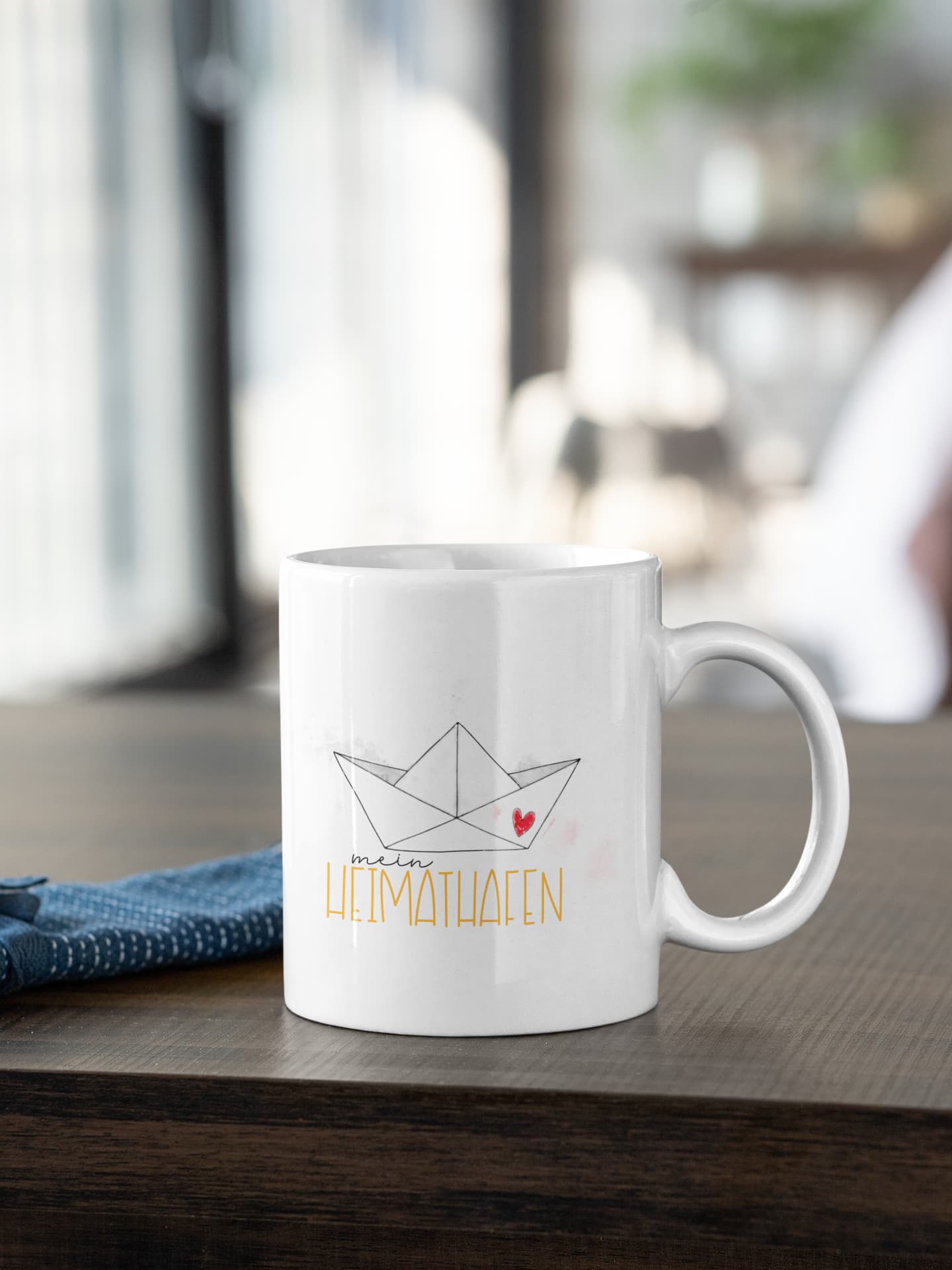 Küstenkind" Tasse in Keramik