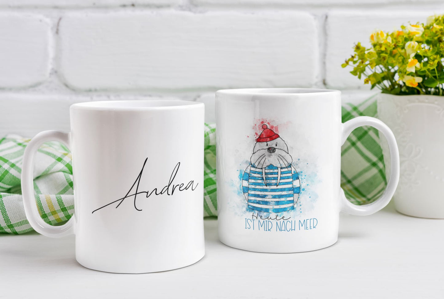 "Küstenkind" Tasse in Keramik