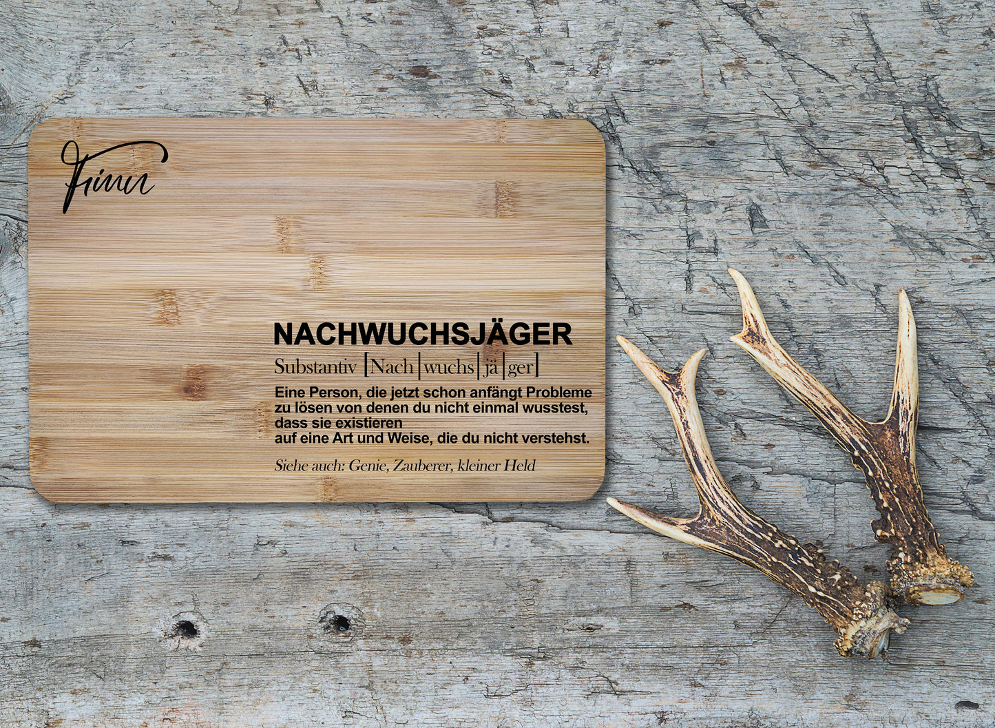 Das Frühstücksbrett für Jäger