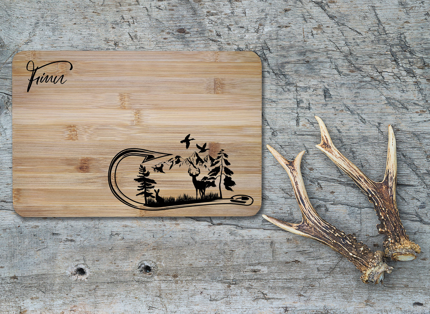 Das Frühstücksbrett für Jäger