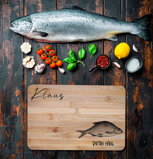 Das Frühstücksbrett für Angler