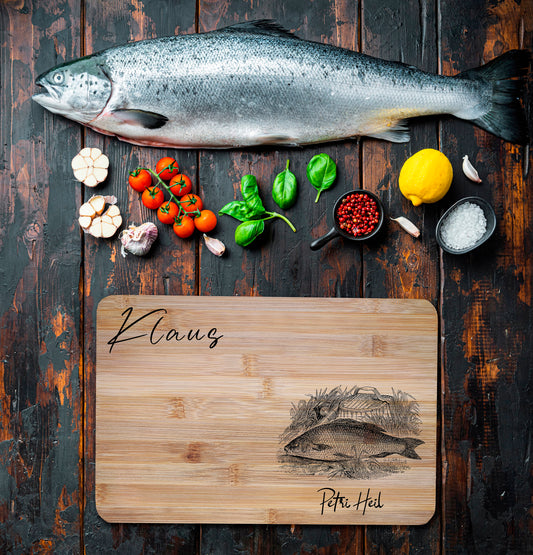 Das Frühstücksbrett für Angler