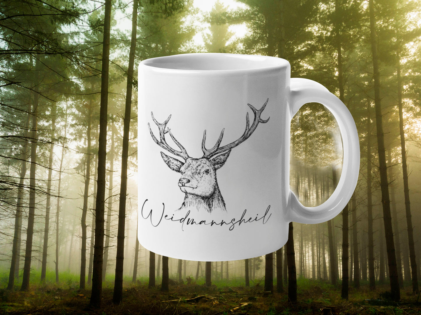 Weidmannsheil Tasse in Keramik